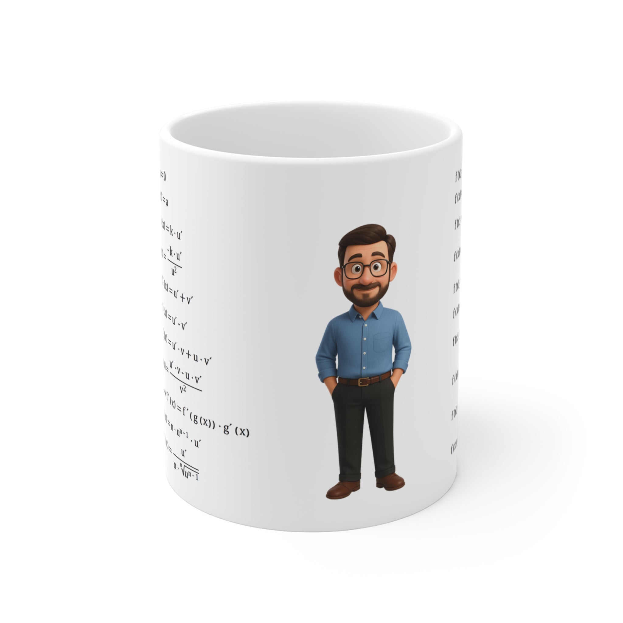 Mug with table of derivatives